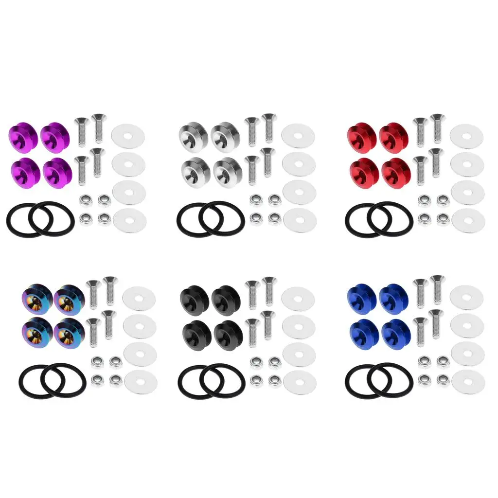 Car Quick Release Fastener Bumper Fender Hatch Screws Set
Car Quick Release Fastener Bumper Fender Hatch Screws Set