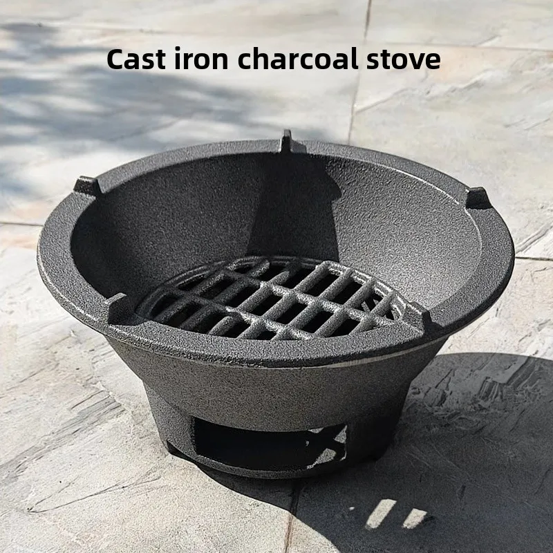 Traditional Cast Iron Charcoal ill Indoor Heating Iron Ring Tea Cooking Wood Charcoal Soup Boiling Stove without Brand
Traditional Cast Iron Charcoal ill Indoor Heating Iron Ring Tea Cooking Wood Charcoal Soup Boiling Stove without Brand