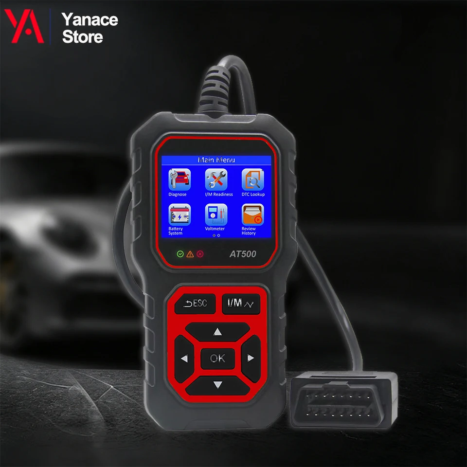 OBD2ScannerCar Diagnostic Tool Check Engine Light Code Reader I/M Readiness Battery Voltage Tester Auto OBDII EOBD Fault Scanner
OBD2ScannerCar Diagnostic Tool Check Engine Light Code Reader I/M Readiness Battery Voltage Tester Auto OBDII EOBD Fault Scanner