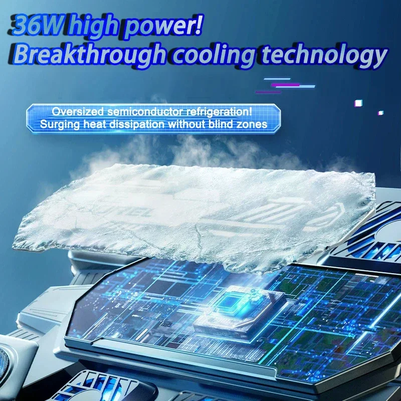 Notebook Cooler Semiconductor Cooling RGB Ambient Lighting Mute High Power Cooling Stand Laptop Accessories 12-18 Inch Laptop
Notebook Cooler Semiconductor Cooling RGB Ambient Lighting Mute High Power Cooling Stand Laptop Accessories 12-18 Inch Laptop
