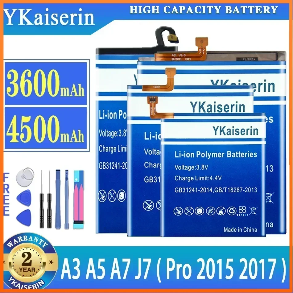 Nephy Battery For Samsung Galaxy A5 A7 2015 A3 2017 SM-A320F A500F A520F A700F A720F/DS Duos Phone Replacement Free Tools
Nephy Battery For Samsung Galaxy A5 A7 2015 A3 2017 SM-A320F A500F A520F A700F A720F/DS Duos Phone Replacement Free Tools