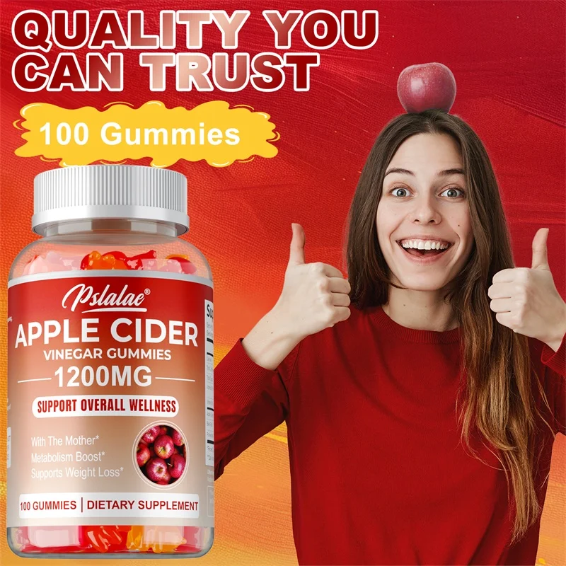 Apple Cider Gummies - Supports Cellular Energy, Reduces Bloating, Promotes Digestion Health, Improves Immune and Overall Health
Apple Cider Gummies - Supports Cellular Energy, Reduces Bloating, Promotes Digestion Health, Improves Immune and Overall Health