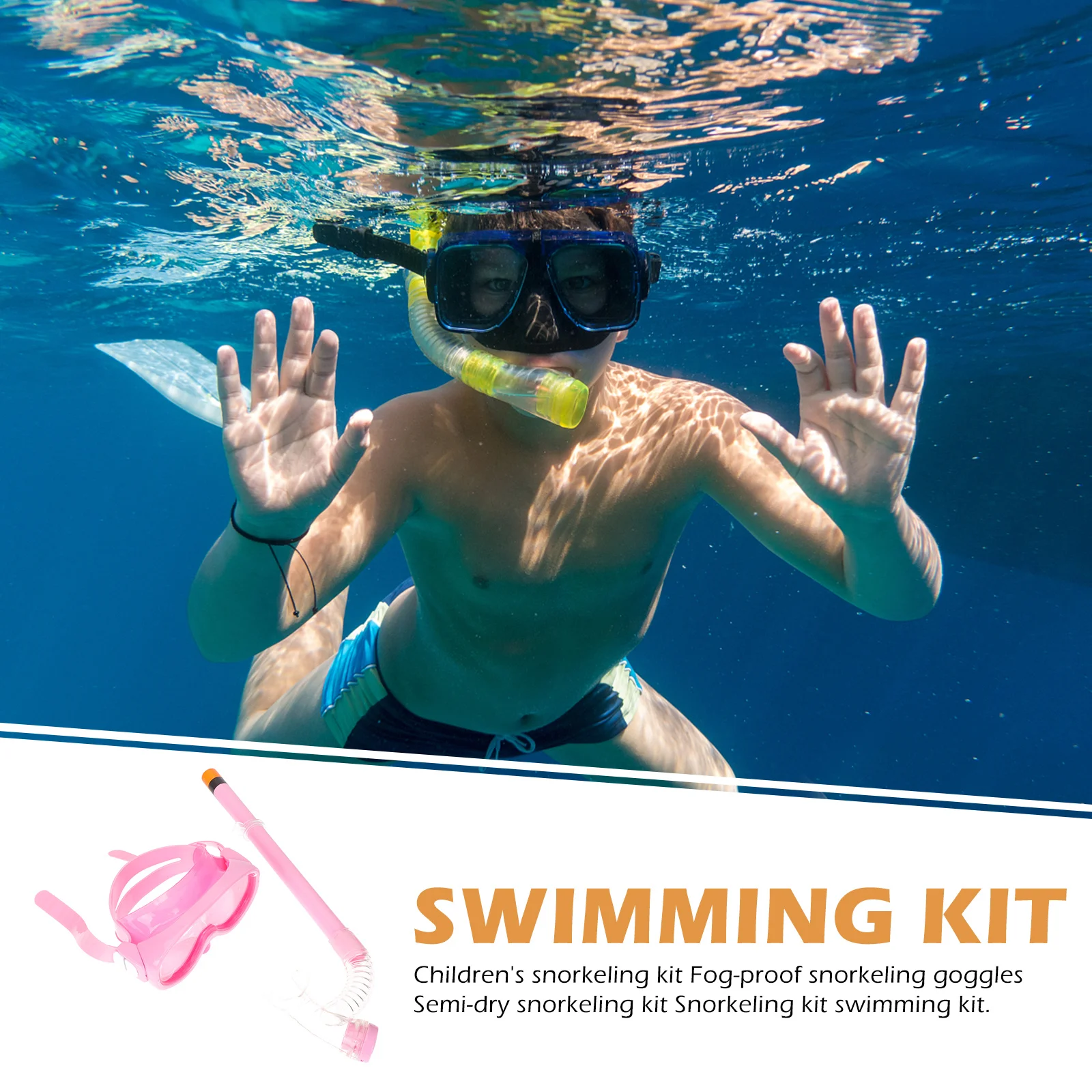 1Set Snorkeling Mask Set Dive Equipment Food Grade Silicone Bite Waterproof Scuba Gear Snorkeling Gear for 
1Set Snorkeling Mask Set Dive Equipment Food Grade Silicone Bite Waterproof Scuba Gear Snorkeling Gear for