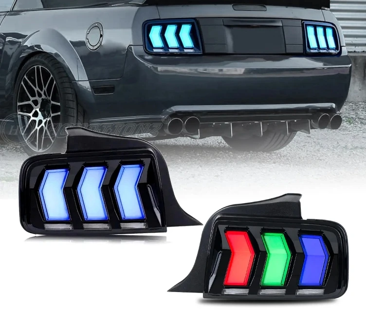 MOQ 1 PAIR LED REAR LIGHT For FORD For Mustang LED Tail Lights 2005-2009 RGB STYLE
MOQ 1 PAIR LED REAR LIGHT For FORD For Mustang LED Tail Lights 2005-2009 RGB STYLE