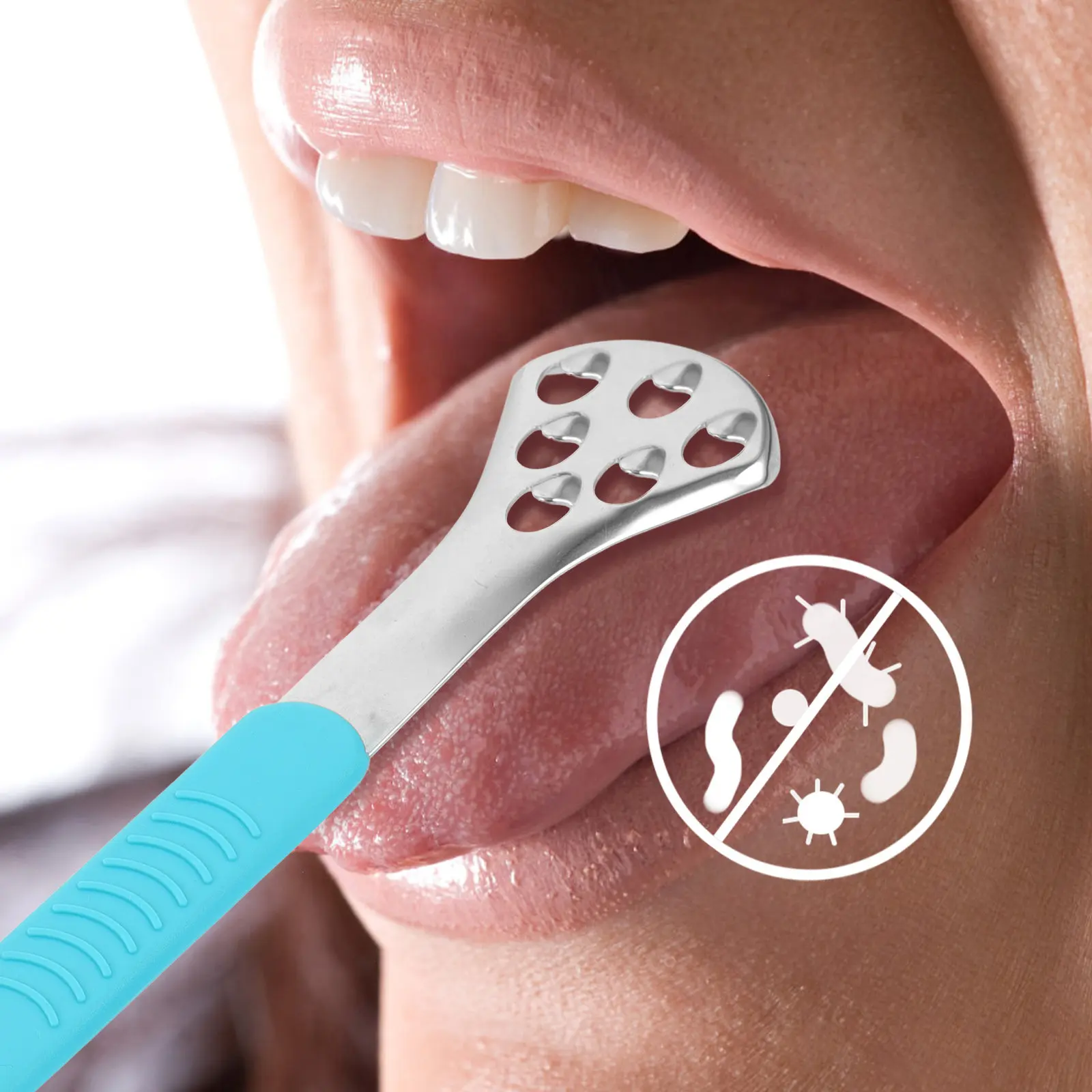 2Pcs Stainless Steel Tongue Scraper Portable Breath Freshener Oral Care Cleaning Tool Tongue Scraper Oral Care Supplies
2Pcs Stainless Steel Tongue Scraper Portable Breath Freshener Oral Care Cleaning Tool Tongue Scraper Oral Care Supplies