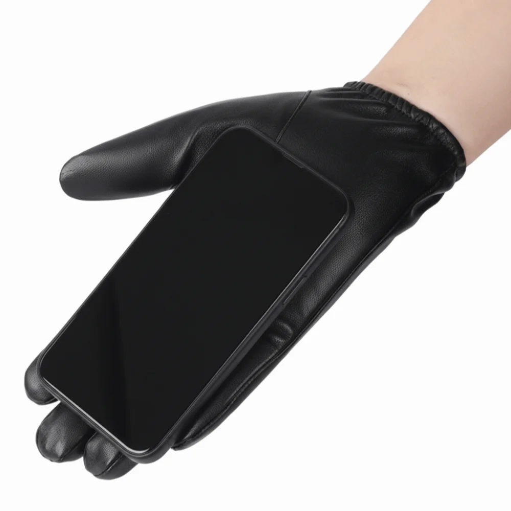 Fashion Black Driving Gloves Cool Punk Full Finger Mittens Breathable Anti-Slip PU Leather Gloves Motorcycle Riding
Fashion Black Driving Gloves Cool Punk Full Finger Mittens Breathable Anti-Slip PU Leather Gloves Motorcycle Riding