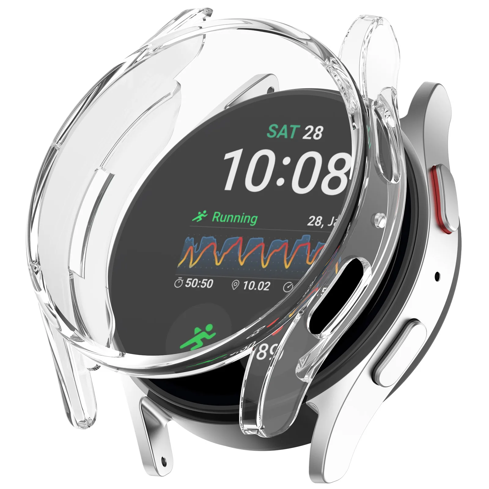 TPU Watch Cover Protector For Samsung Galaxy Watch7 40mm Clear Watch Case Half Wrap
TPU Watch Cover Protector For Samsung Galaxy Watch7 40mm Clear Watch Case Half Wrap