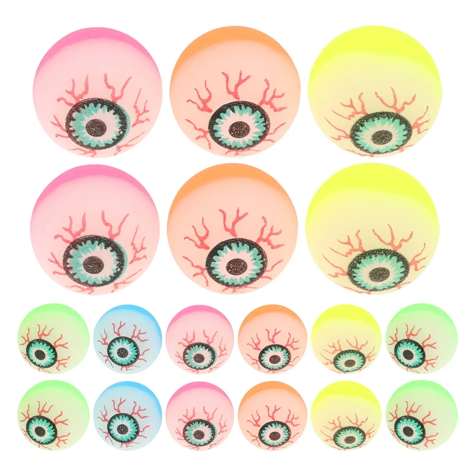 40 Pcs Simulated Eyeball Bounce Halloween Scene Bouncy Bulk Decorate Balls for Kids Plastic Eyeballs Themed Toys
40 Pcs Simulated Eyeball Bounce Halloween Scene Bouncy Bulk Decorate Balls for Kids Plastic Eyeballs Themed Toys