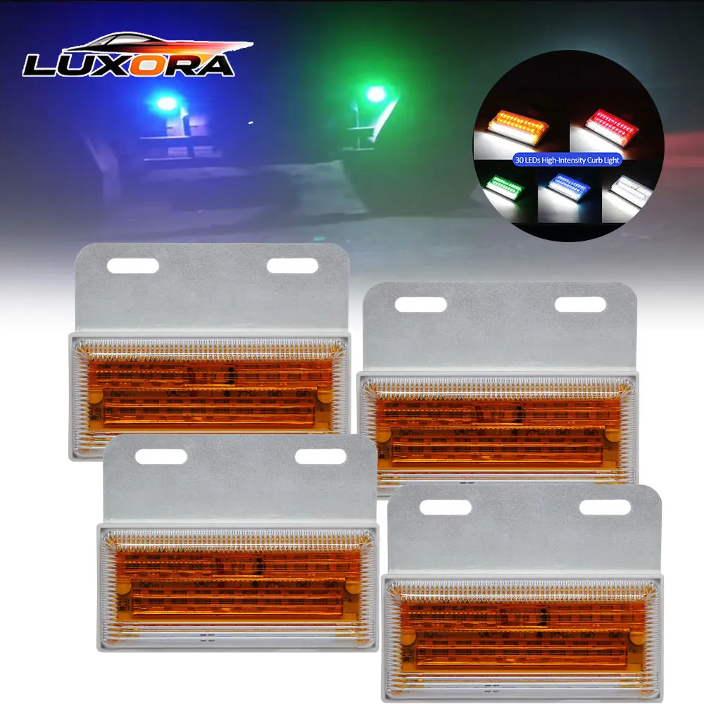 4pcs LED Side Marker Lights 24V Front Rear Floor Clearance Indicator Lamp Truck Accessories for Scania Trailer BUS Van Caravan
4pcs LED Side Marker Lights 24V Front Rear Floor Clearance Indicator Lamp Truck Accessories for Scania Trailer BUS Van Caravan