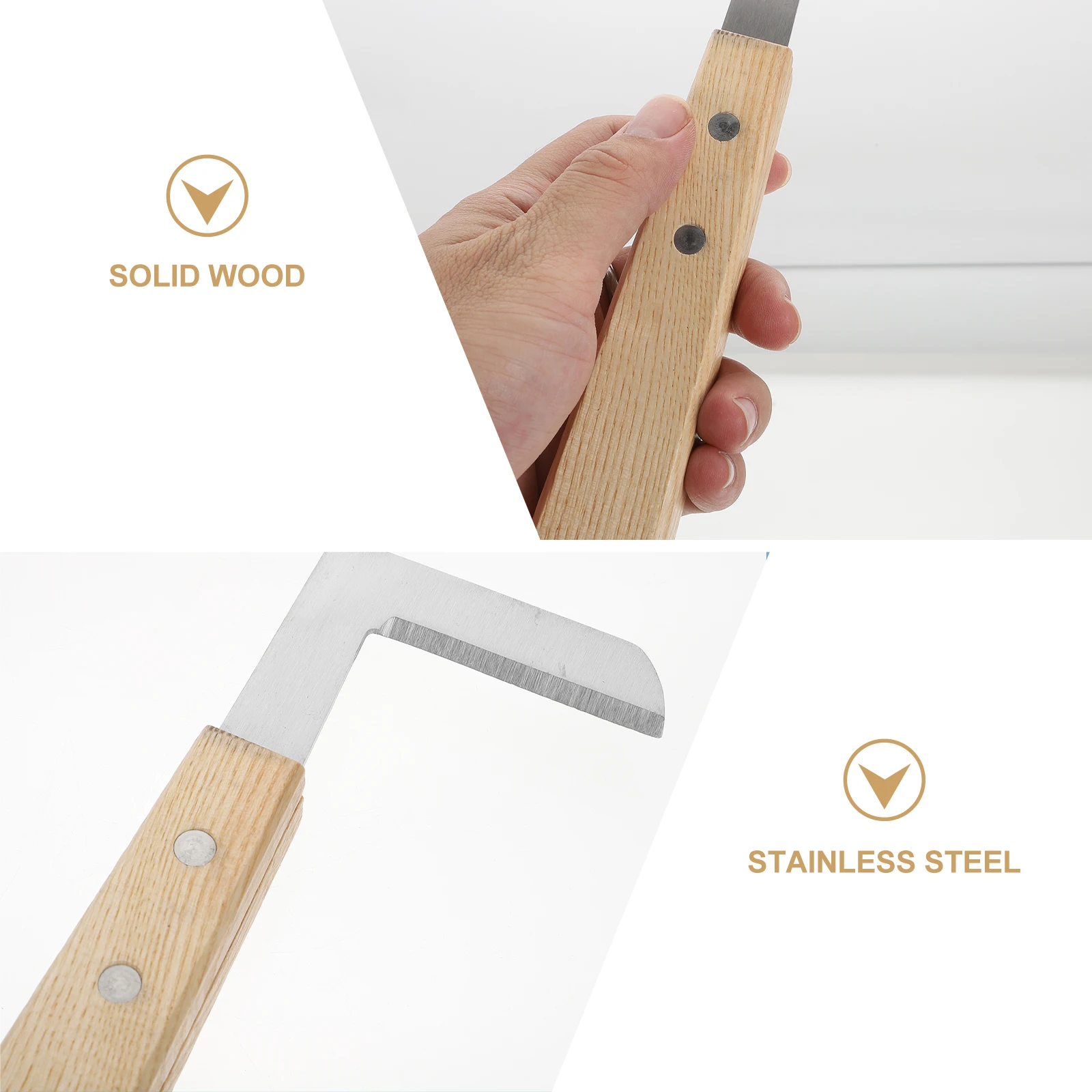 Stainless Steel Hoof Trimmer Cattle Sheep Goat Portable Non-Slip Durable Veterinary Tool Animal Foot Pruning
Stainless Steel Hoof Trimmer Cattle Sheep Goat Portable Non-Slip Durable Veterinary Tool Animal Foot Pruning