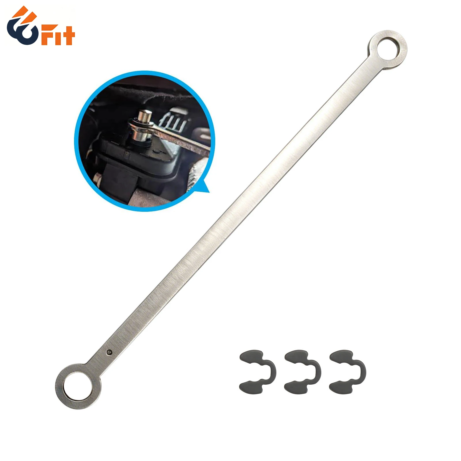 Upgraded Wastegate Actuator Arm for Alfa Romeo Giulia for Alfa Romeo Stelvio 2.0T Turbo Engine - Improved Hole Diameter
Upgraded Wastegate Actuator Arm for Alfa Romeo Giulia for Alfa Romeo Stelvio 2.0T Turbo Engine - Improved Hole Diameter