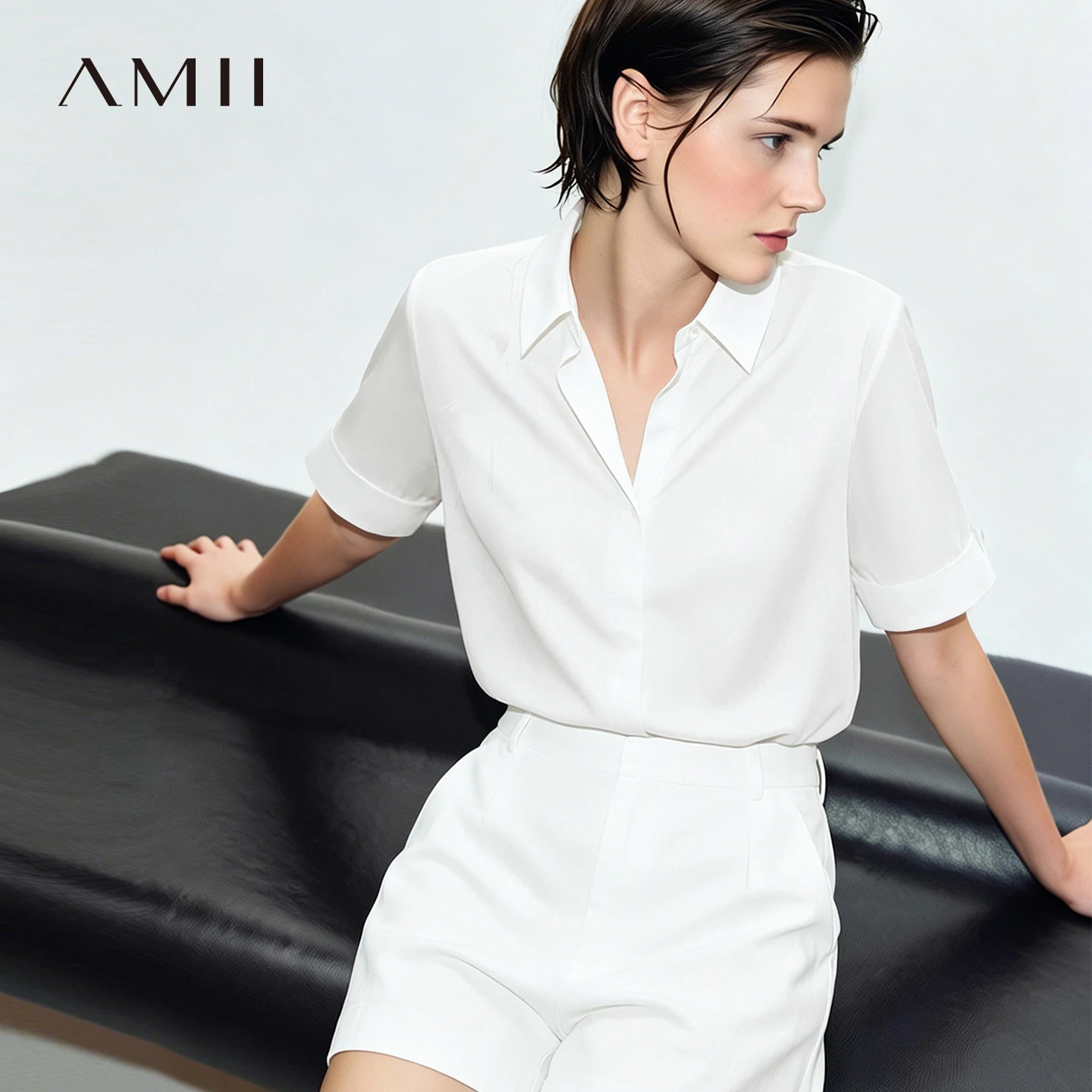 Amii Women's Shirt 2026 Summer New Chinese Embroidery Asymmetric Lapel Women's Cotton Shirt Short Sleeve Casual Tops 12622125
Amii Women's Shirt 2026 Summer New Chinese Embroidery Asymmetric Lapel Women's Cotton Shirt Short Sleeve Casual Tops 12622125