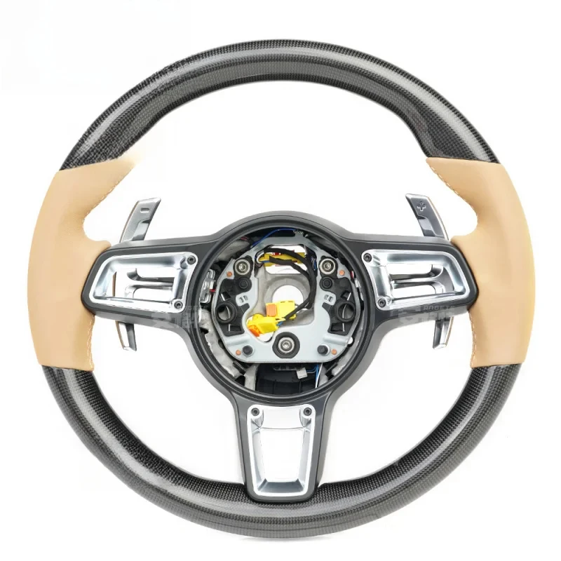 Carbon fiber modified car steering wheel assembly
Carbon fiber modified car steering wheel assembly