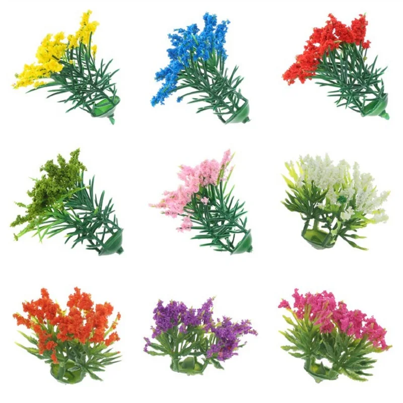 50 Pcs Mixed Model Flower Miniature Flower Cluster 3cm/5cm Plastic Train Railway Model Architectural Model Landscape Decoration
50 Pcs Mixed Model Flower Miniature Flower Cluster 3cm/5cm Plastic Train Railway Model Architectural Model Landscape Decoration