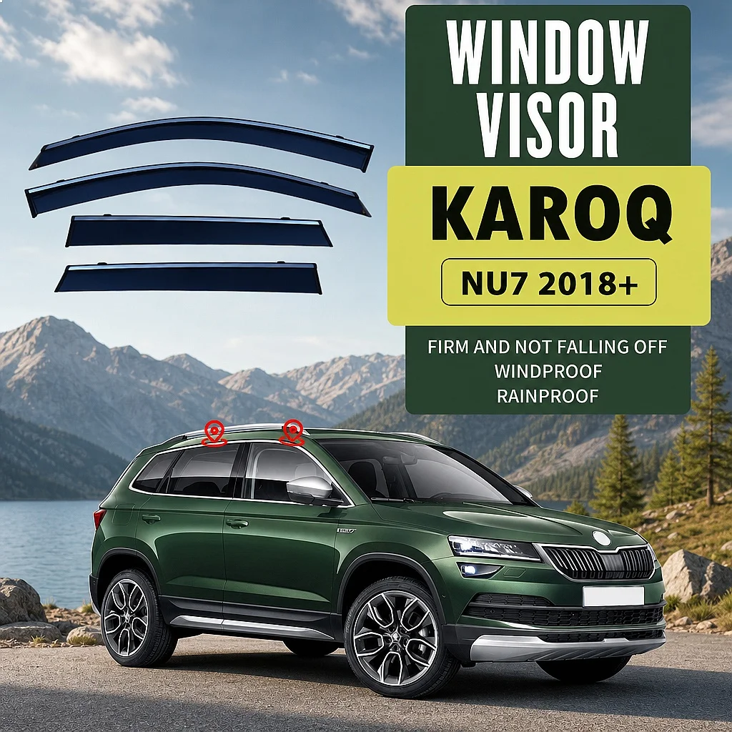 For Skoda KAROQ NU7 2018+ Car Window Visor Rain Sun Shade Awning Side Shield Auto Accessories Styling
For Skoda KAROQ NU7 2018+ Car Window Visor Rain Sun Shade Awning Side Shield Auto Accessories Styling