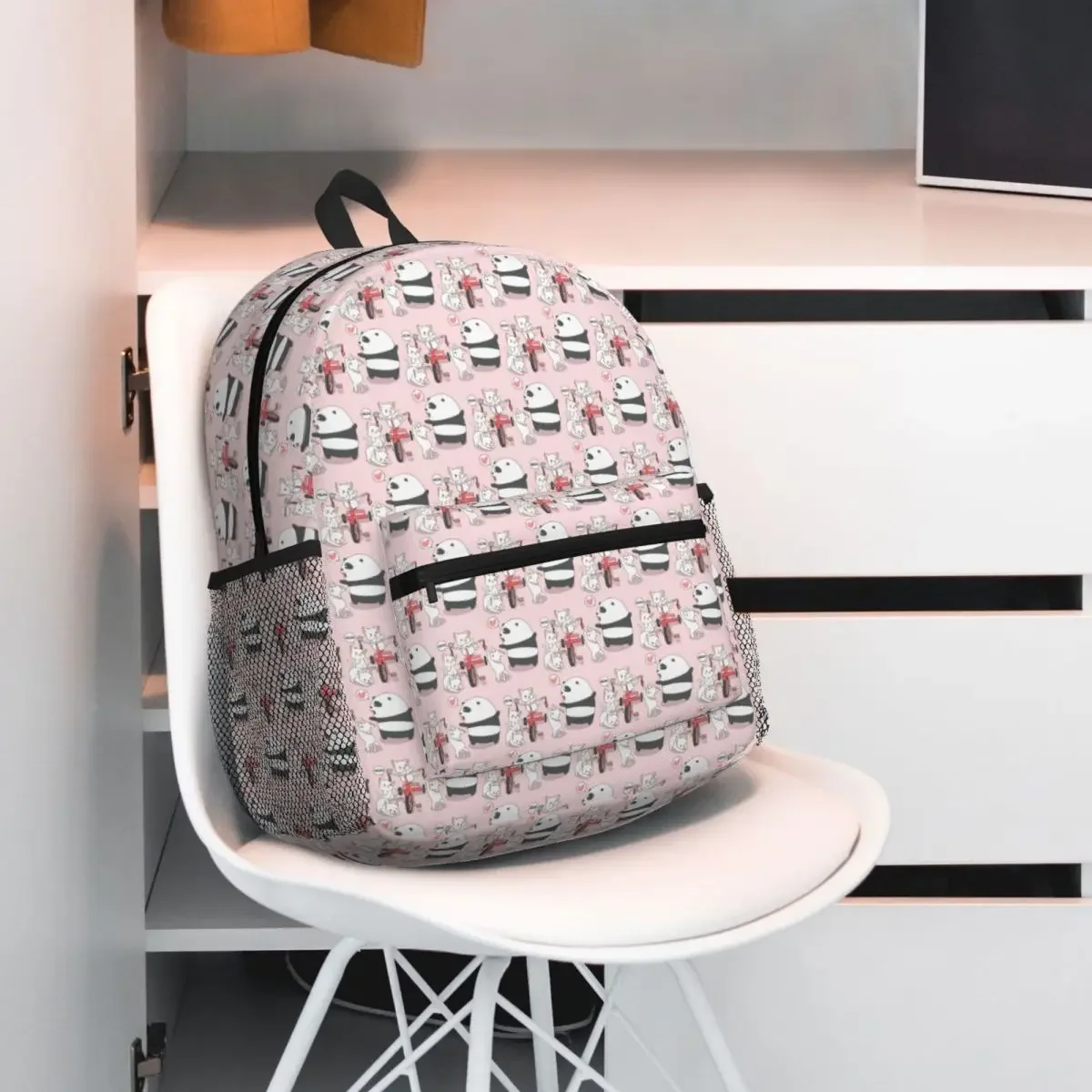 Cute Panda Student Backpack School Bag Hiking Travel Daypack for Men Women Fashion Bookbag Shoulder Bags
Cute Panda Student Backpack School Bag Hiking Travel Daypack for Men Women Fashion Bookbag Shoulder Bags