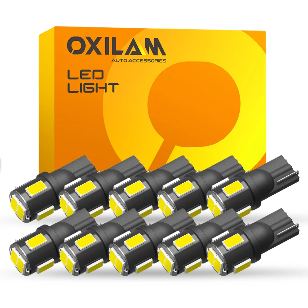 10 шт. W5W LED T10 WY5W 2825 светодиодные лампы автомобильного освещения 6000K белые автомобильные клиновые парковочные фонари авто лампы номерного знака купольные лампы для чтения
10 шт. W5W LED T10 WY5W 2825 светодиодные лампы автомобильного освещения 6000K белые автомобильные клиновые парковочные фонари авто лампы номерного знака купольные лампы для чтения