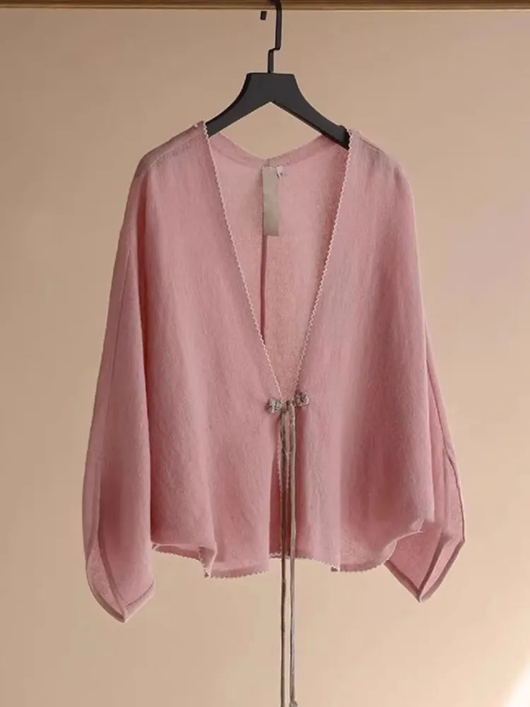 Ele Ice Silk Knitted Cardigan Women's Long Sve Diamond Embedded Sun Protection Faionable Commute Sle Korean Version
Ele Ice Silk Knitted Cardigan Women's Long Sve Diamond Embedded Sun Protection Faionable Commute Sle Korean Version