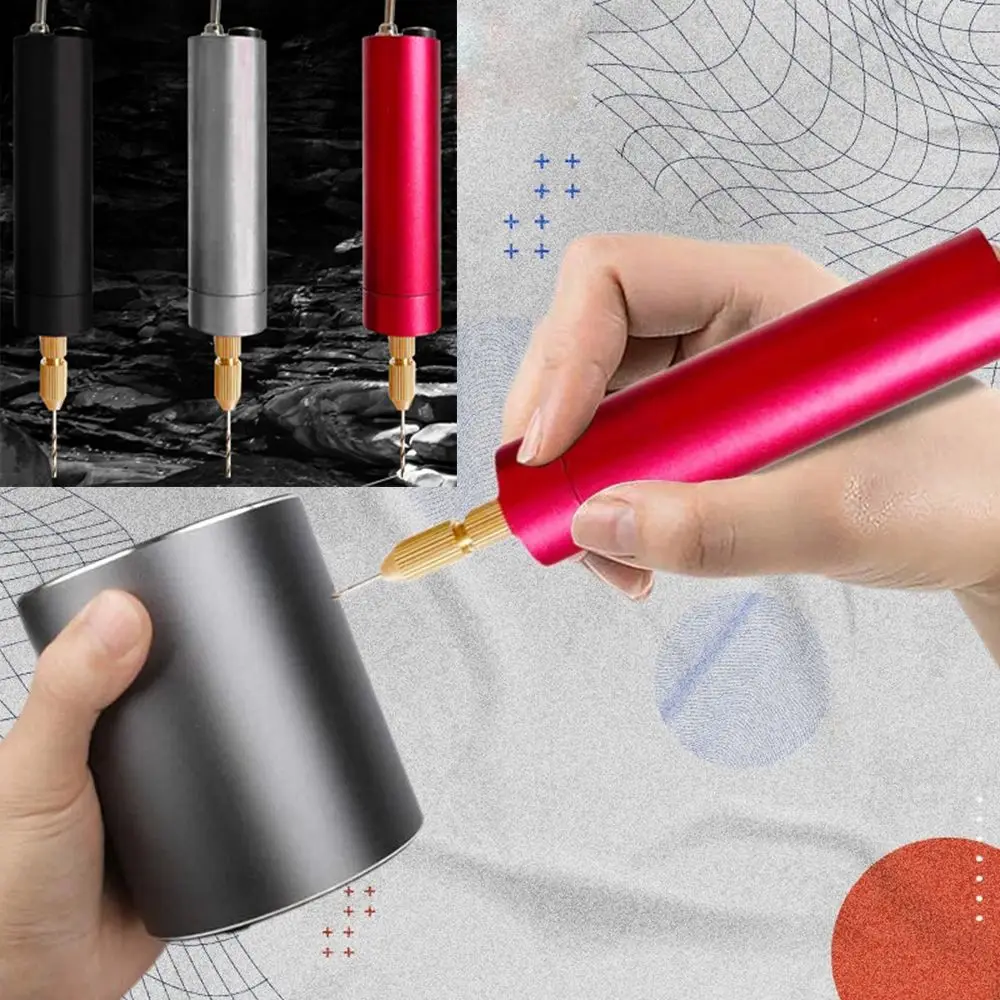 Mini Electric Grinder Engraving Pen Wood Craft Tool Metal Hole Punch Machine USB Drill Electric Hand Drill DIY Drilling
Mini Electric Grinder Engraving Pen Wood Craft Tool Metal Hole Punch Machine USB Drill Electric Hand Drill DIY Drilling