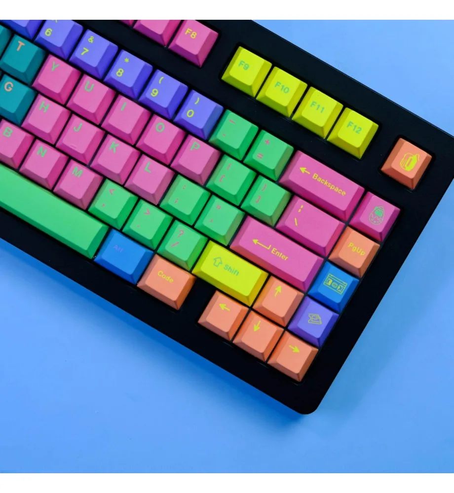 Keycap personality 129-key original trench coat hot sublimation suitable for mechanical keyboard customization color keycap PBT
Keycap personality 129-key original trench coat hot sublimation suitable for mechanical keyboard customization color keycap PBT