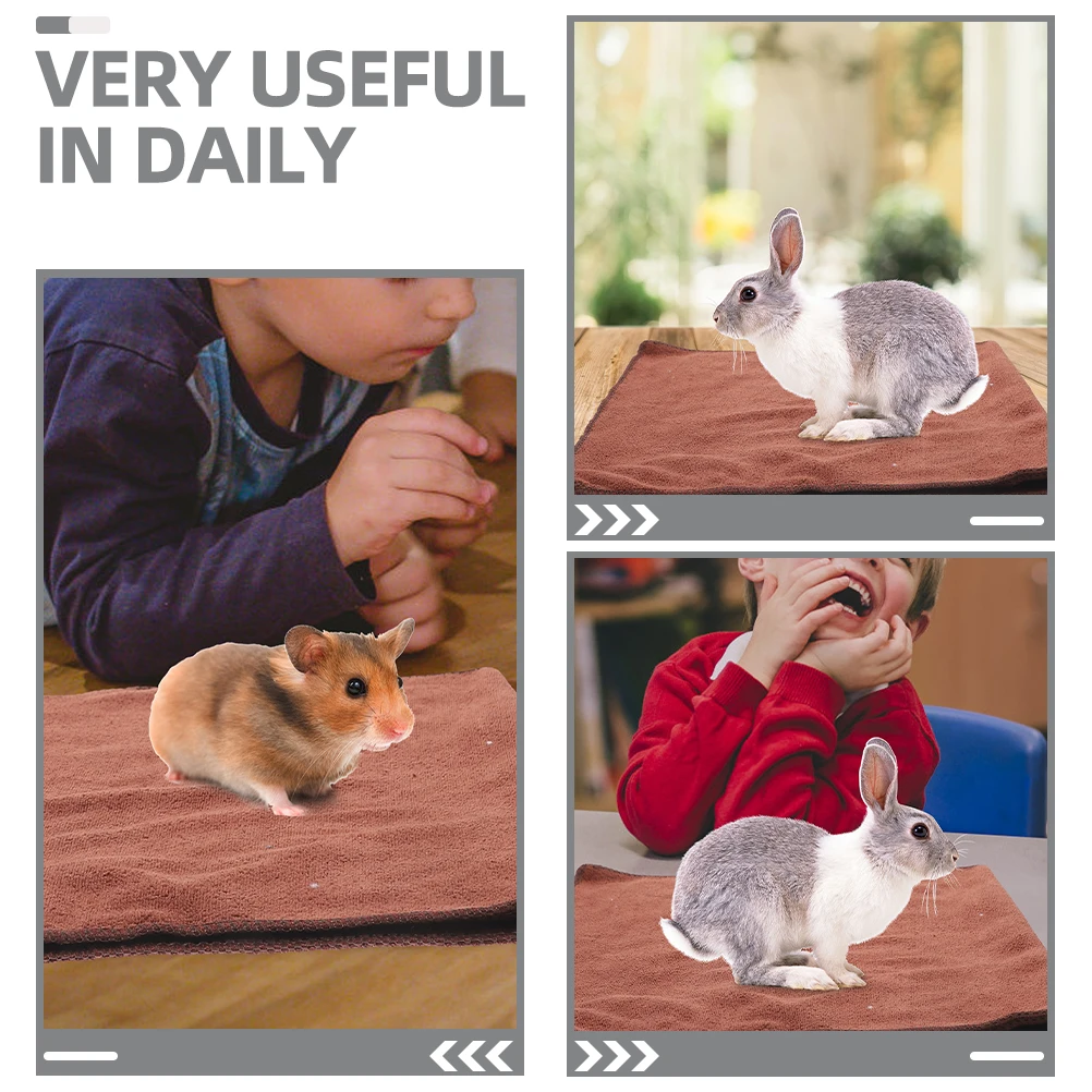 5 Pcs Pet Blanket Cage Pee Pads Bedding Fleece Liner Small Supplies Liners Blankets Guinea Pig 
5 Pcs Pet Blanket Cage Pee Pads Bedding Fleece Liner Small Supplies Liners Blankets Guinea Pig