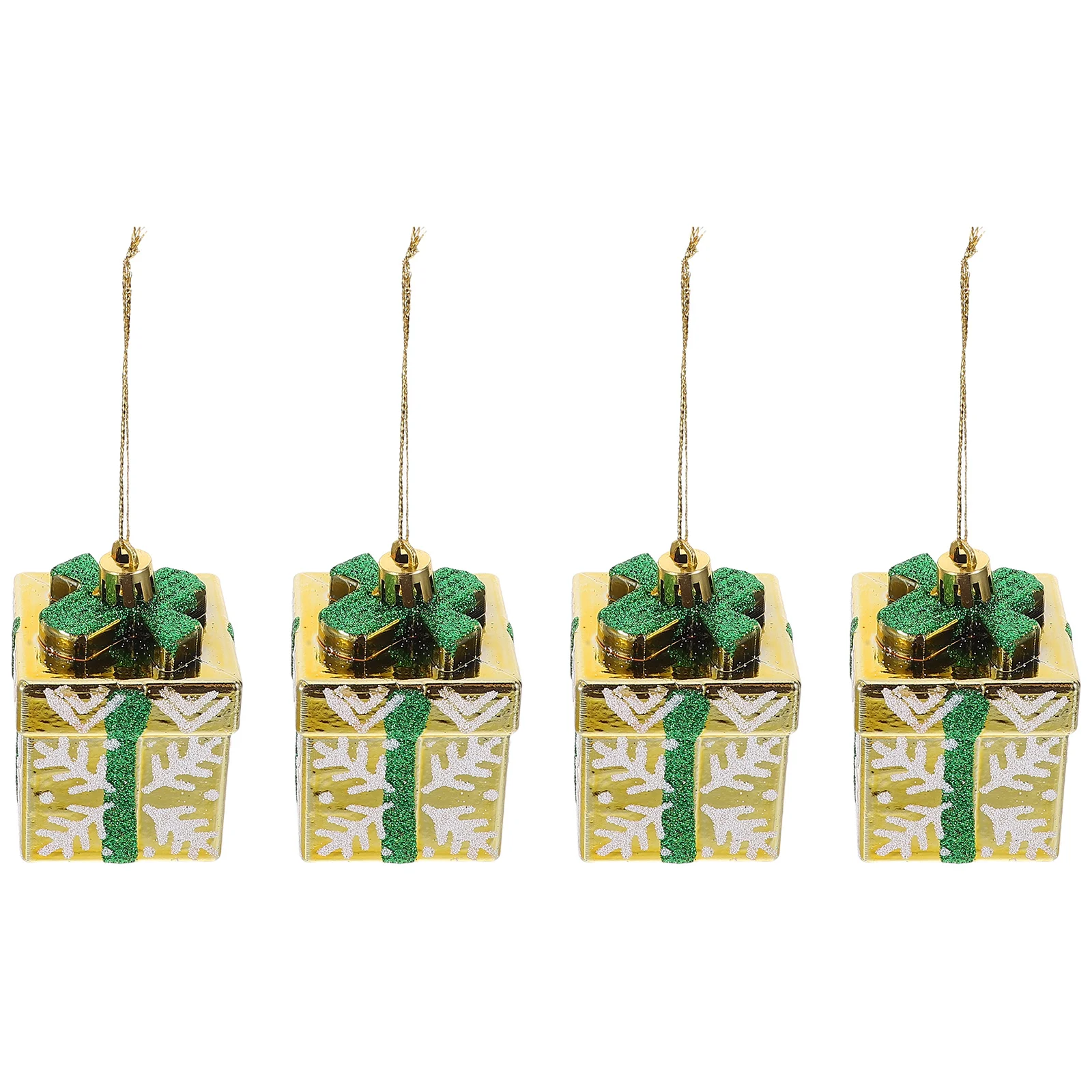 4pcs Christmas Gift Box Ornaments Handpainted Festive Tree Hanging Decorations Reusable Holiday Xmas Party Home Display Small
4pcs Christmas Gift Box Ornaments Handpainted Festive Tree Hanging Decorations Reusable Holiday Xmas Party Home Display Small
