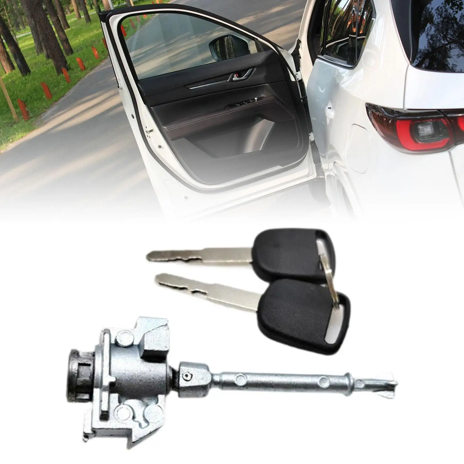 Driver Lock Cylinder with 2 Keys Repair Spare Part Easy to Install Automobile Accessories Replaces for Inspire
Driver Lock Cylinder with 2 Keys Repair Spare Part Easy to Install Automobile Accessories Replaces for Inspire