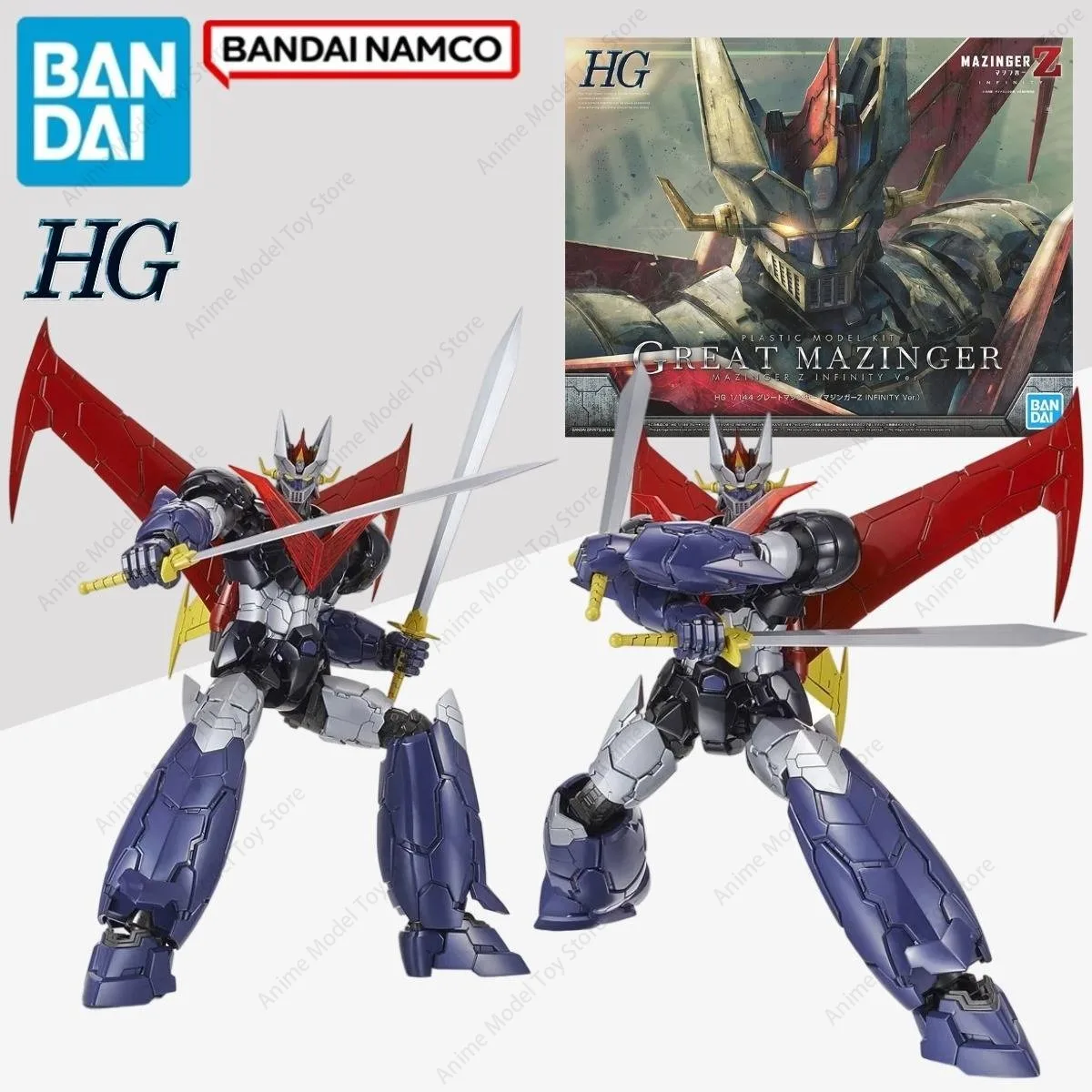 Original Bandai in Stock Genuine Figures Mazinger Z HG 1/144 Great Mazinger Anime Model Kits Action Collectibles Toys Gifts
Original Bandai in Stock Genuine Figures Mazinger Z HG 1/144 Great Mazinger Anime Model Kits Action Collectibles Toys Gifts