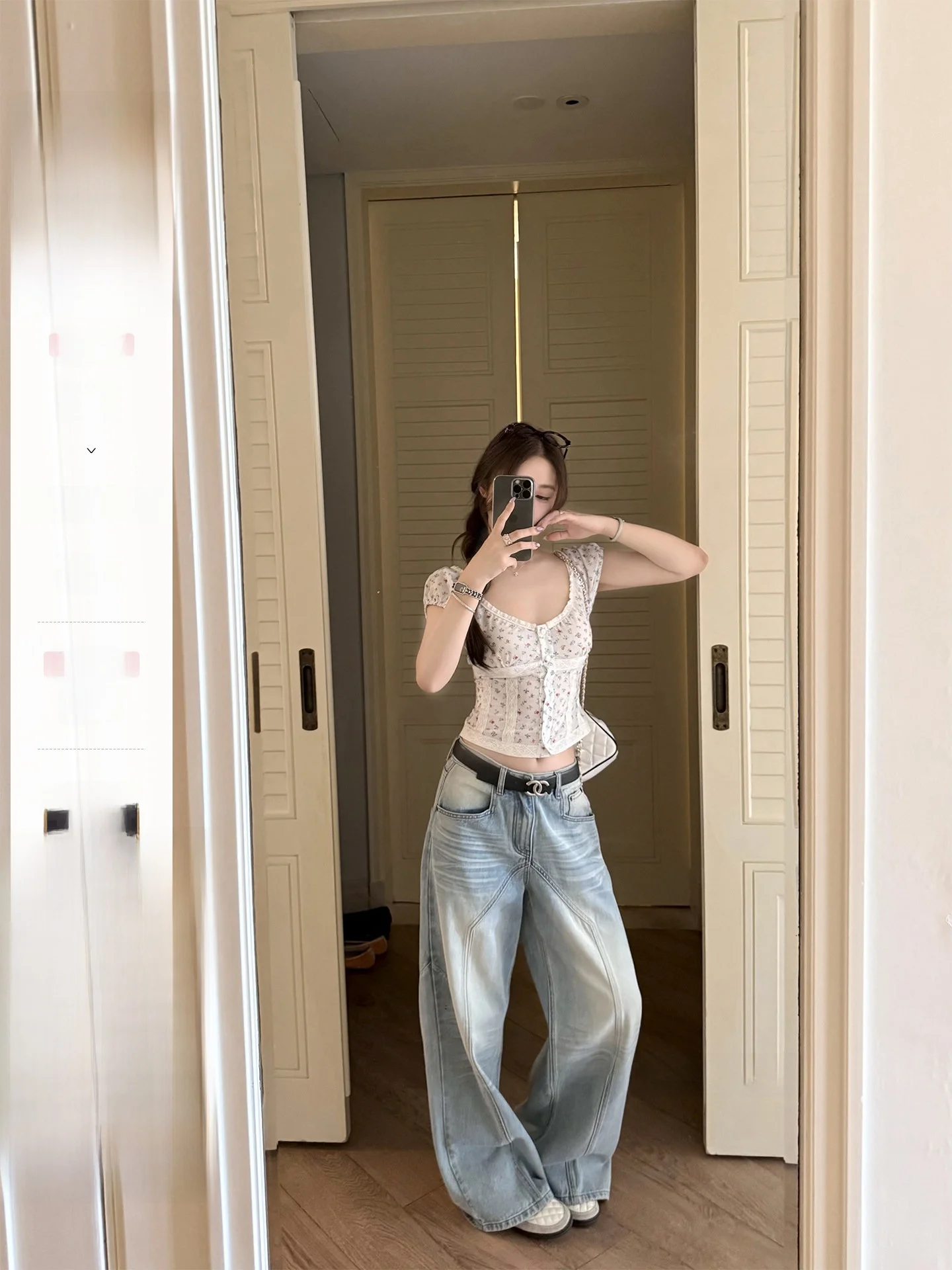 Bankelili Thank You Wide Leg Jeans Retro Washed Loose Fit Versatile Pants Cotton Natural Waist Zipper Closure Everyday Jeans
Bankelili Thank You Wide Leg Jeans Retro Washed Loose Fit Versatile Pants Cotton Natural Waist Zipper Closure Everyday Jeans