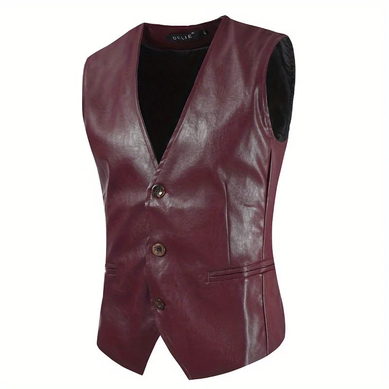 Casual Retro Mens Vest, V-Neck Gilet Solid Color Suit Men's Sleeveless Slim Open Front Pockets Lightweight, Windproof Motorcycle
Casual Retro Mens Vest, V-Neck Gilet Solid Color Suit Men's Sleeveless Slim Open Front Pockets Lightweight, Windproof Motorcycle