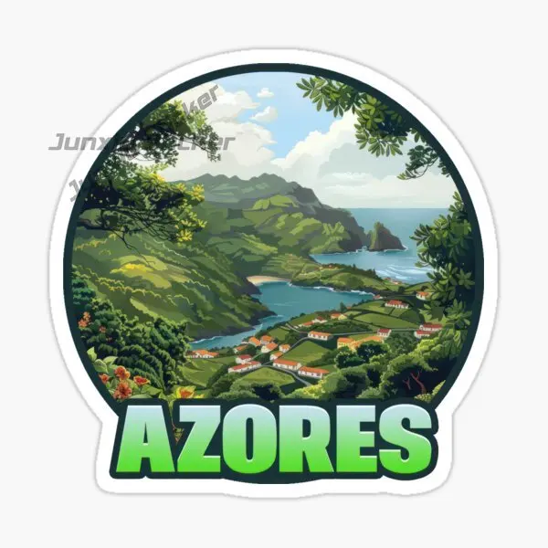 Azores Portugal Flag National Emblem Scenic Tourism Car Sticker Waterproof Self-Adhesive Decal
Azores Portugal Flag National Emblem Scenic Tourism Car Sticker Waterproof Self-Adhesive Decal