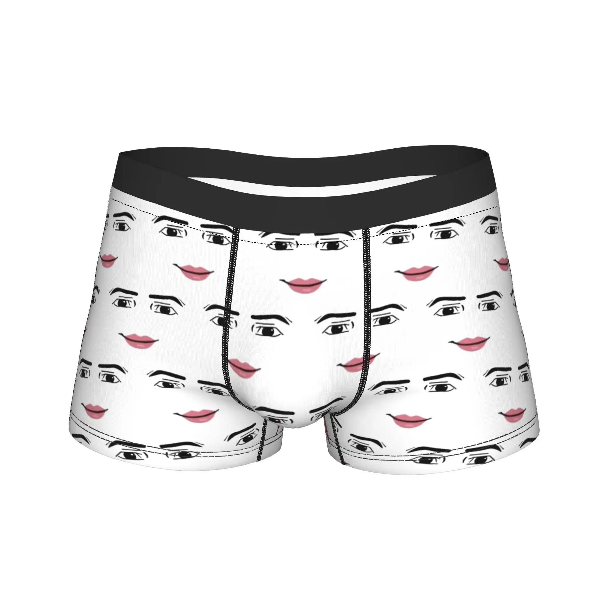 Men's Funny Robot Face Underwear Sexy Boxer Briefs Shorts Panties Male Breathable Underpants Plus Size
Men's Funny Robot Face Underwear Sexy Boxer Briefs Shorts Panties Male Breathable Underpants Plus Size