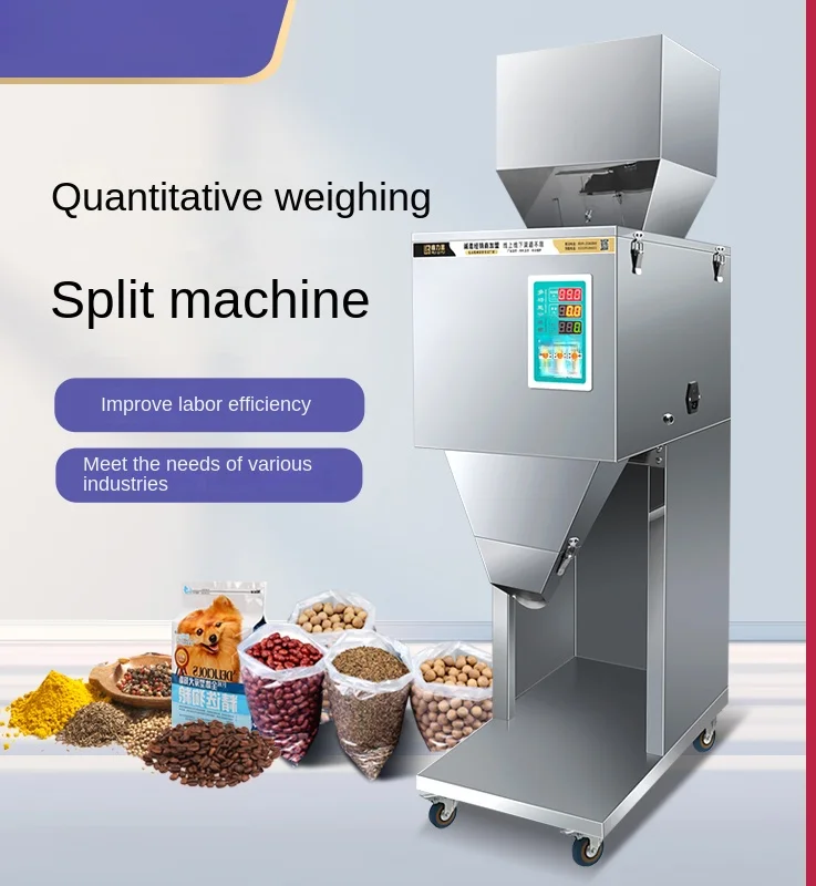 Tea Cereals Cat and Dog Food Melon Seeds Feed Powder Weighing Machine Large Quantitative Powder Tea Packaging Machine
Tea Cereals Cat and Dog Food Melon Seeds Feed Powder Weighing Machine Large Quantitative Powder Tea Packaging Machine