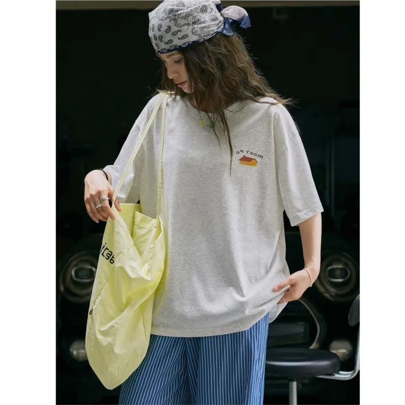 Johnature Korean Loose Printed Cotton Short-sleeved Women T-shirts Summer New Simple Loose Pullover Comfortable Versatile Tops
Johnature Korean Loose Printed Cotton Short-sleeved Women T-shirts Summer New Simple Loose Pullover Comfortable Versatile Tops