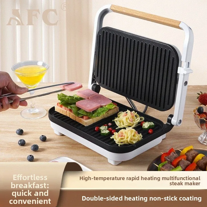 Household Electric Griddle Non-Stick Coating Single-Sided Heating Steak Sandwich Panini Frying Pan Breakfast Maker Grilling
Household Electric Griddle Non-Stick Coating Single-Sided Heating Steak Sandwich Panini Frying Pan Breakfast Maker Grilling