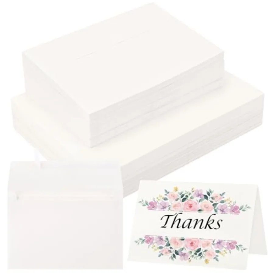 Sets Blank Watercolor Cards with Envelopes, 140lb/0GSM Cotton Watercolor Paper Cards, 4 x 6 in Foldable Watercolor Postcards wi
Sets Blank Watercolor Cards with Envelopes, 140lb/0GSM Cotton Watercolor Paper Cards, 4 x 6 in Foldable Watercolor Postcards wi