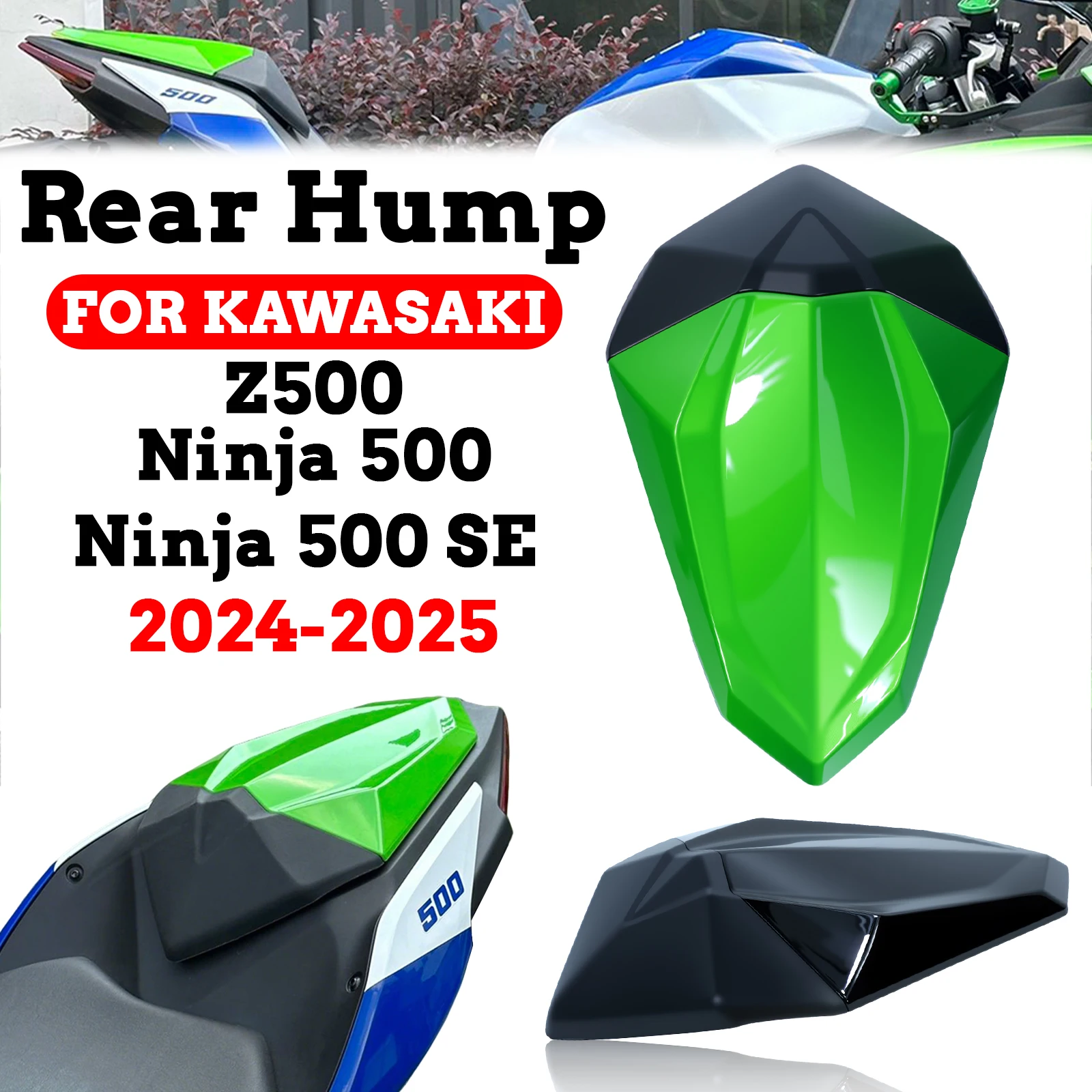 NINJA500 Rear Hump For Kawasaki NINJA 500 Ninja 500 SE Motorcycle Pillion Passenger Rear Seat Cover Fairing Z500 Rear Tail Cover
NINJA500 Rear Hump For Kawasaki NINJA 500 Ninja 500 SE Motorcycle Pillion Passenger Rear Seat Cover Fairing Z500 Rear Tail Cover