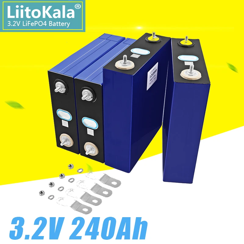 Литий-железо-фосфатная аккумуляторная батарея LiitoKala, 3,2 в, Ач, Ач, lifepo4, 12 В, 24 В, 36 В, 48 В, Солнечная аккумуляторная батарея, 4 шт.
Литий-железо-фосфатная аккумуляторная батарея LiitoKala, 3,2 в, Ач, Ач, lifepo4, 12 В, 24 В, 36 В, 48 В, Солнечная аккумуляторная батарея, 4 шт.