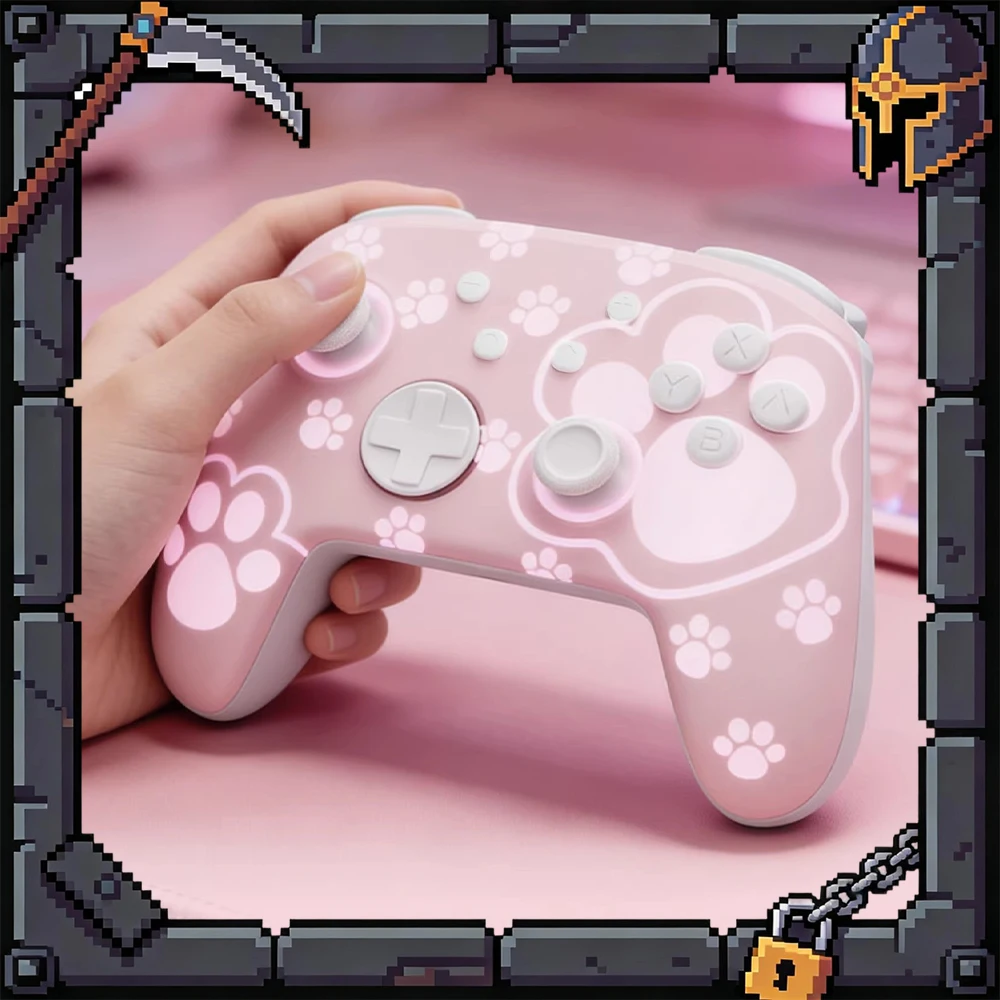 FUNLAB FF01-2 Game Handle Hall Rocker First Firefly RGB Lamp Effect Esports Handle Double Back Key Design One-Button Wake-Up
FUNLAB FF01-2 Game Handle Hall Rocker First Firefly RGB Lamp Effect Esports Handle Double Back Key Design One-Button Wake-Up