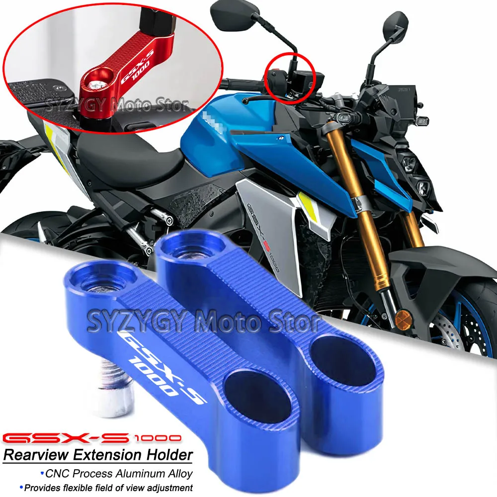 For GSX S1000 gsx s1000 Motorcycle Mirror Bracket Expander Rearview Extension Holder Rearview Mirrors Extension Riser Extend
For GSX S1000 gsx s1000 Motorcycle Mirror Bracket Expander Rearview Extension Holder Rearview Mirrors Extension Riser Extend