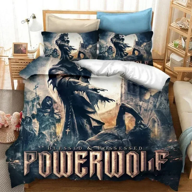 3D Printed Powerwolf Bedding Set Duvet Cover Sheet Printed Bed Set Pillowcase Bed Full Queen King Size Comforter Bedroom
3D Printed Powerwolf Bedding Set Duvet Cover Sheet Printed Bed Set Pillowcase Bed Full Queen King Size Comforter Bedroom