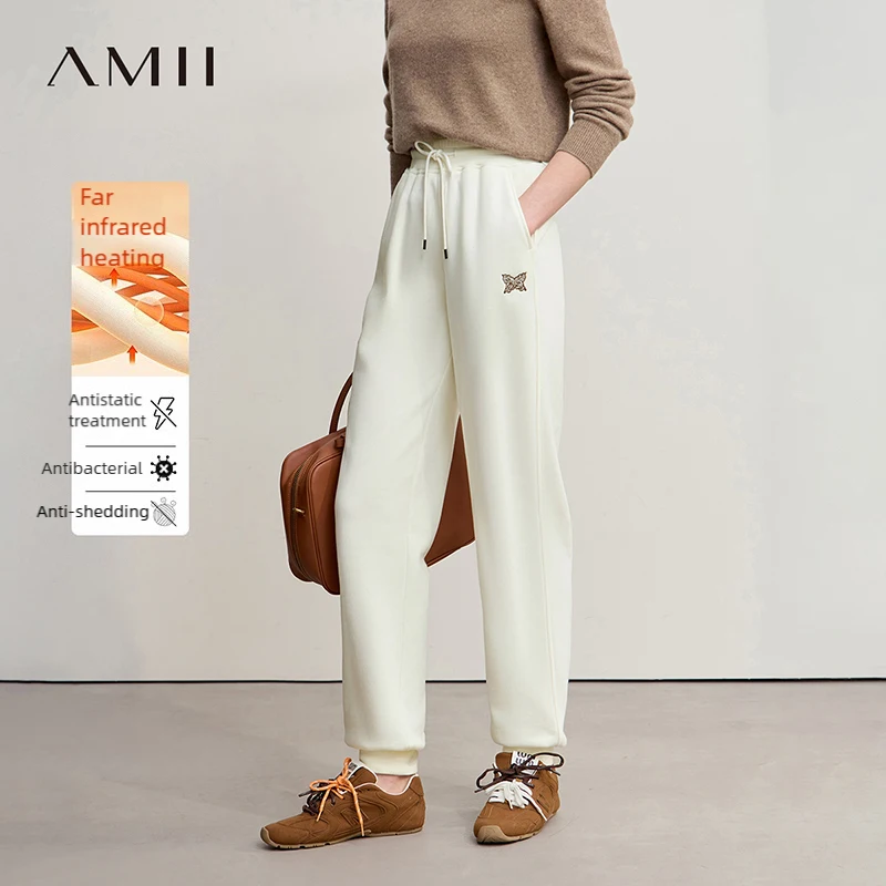 Звуконичные спортивные штаны Amii, новинка зимы 2025, универсальные утепленные женские брюки, повседневные брюки с вышивкой бабочки 12544153
Звуконичные спортивные штаны Amii, новинка зимы 2025, универсальные утепленные женские брюки, повседневные брюки с вышивкой бабочки 12544153