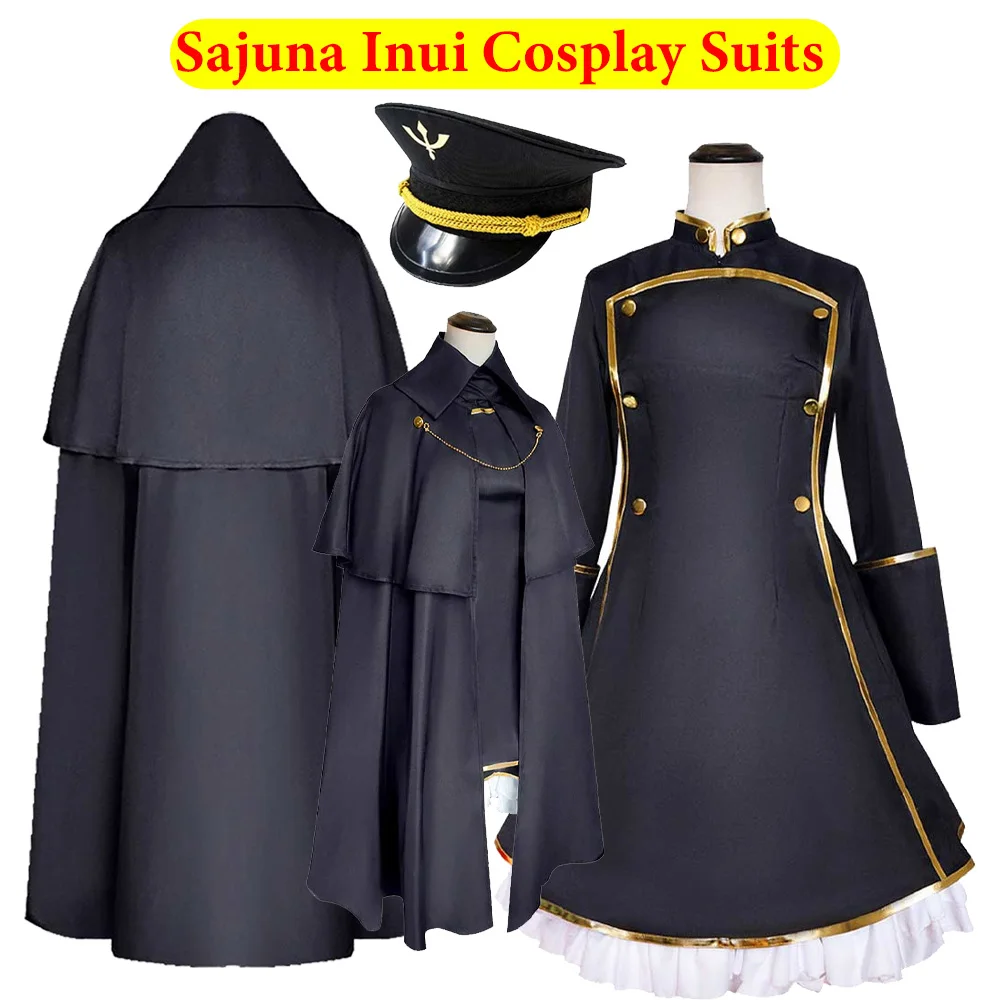 Sajuna Inui Cosplay Fantasia Dress Cloak Hat Anime Dress-Up Roleplay Costume Uniform Clothes Halloween Carnival Party Adult Suit
Sajuna Inui Cosplay Fantasia Dress Cloak Hat Anime Dress-Up Roleplay Costume Uniform Clothes Halloween Carnival Party Adult Suit