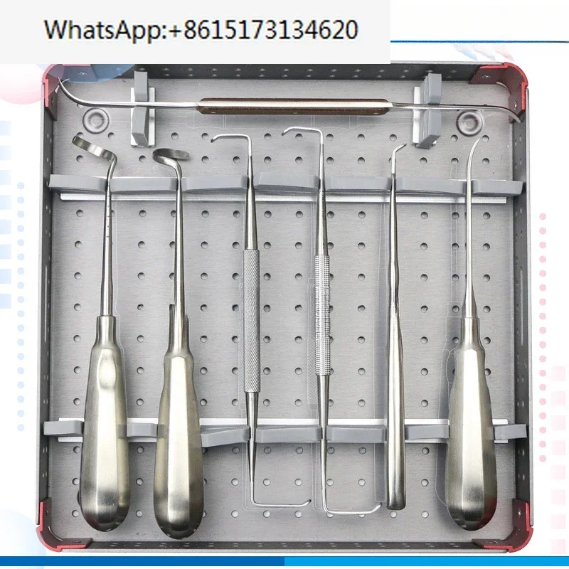 Stainless steel U-shaped retractor to take the ear cartilage instrument
Stainless steel U-shaped retractor to take the ear cartilage instrument