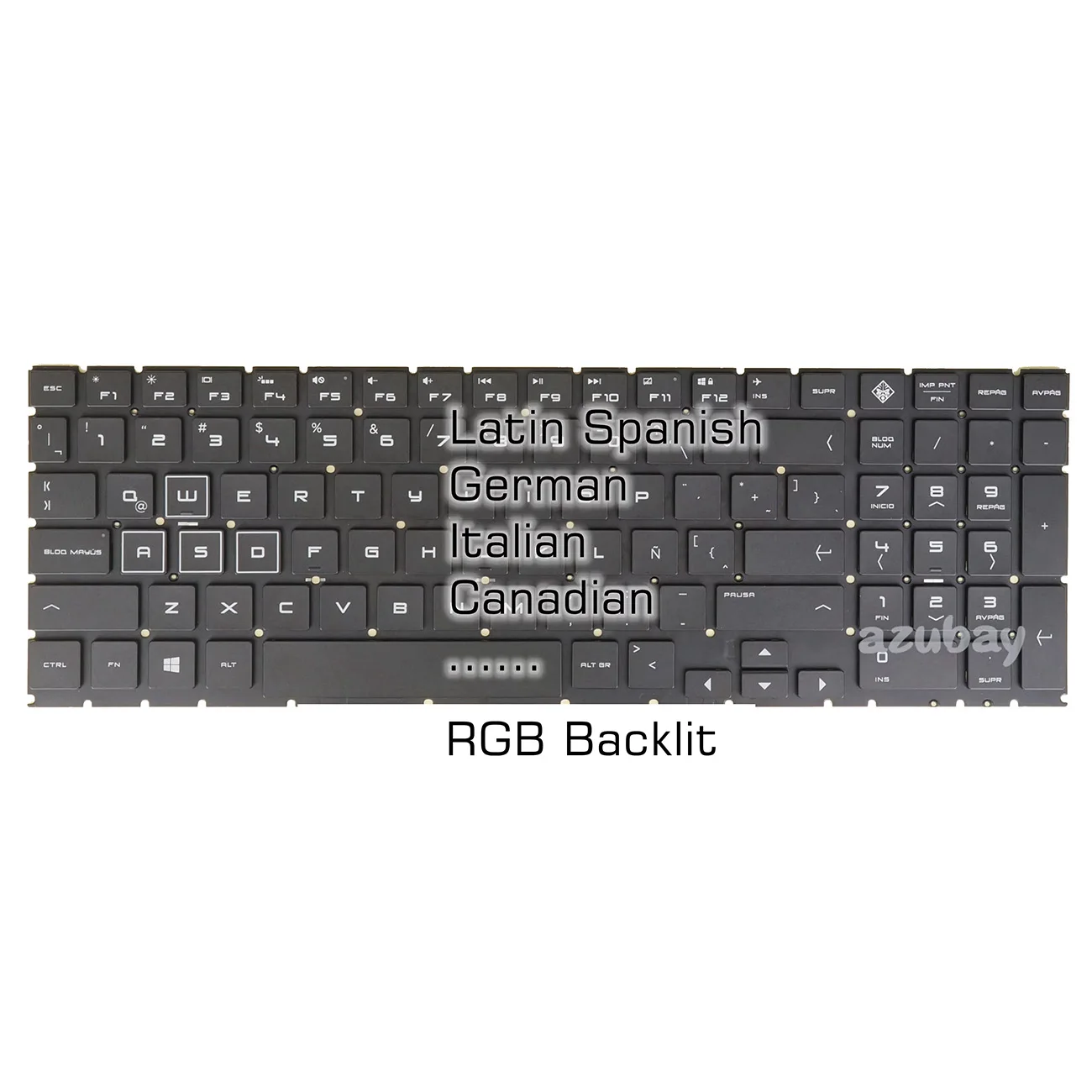 LA Латинская испанская немецкая QWERTZ канадская итальянская клавиатура с RGB-подсветкой для HP 15-dc00000 PK132JZ2B10 2H-BBMGMC2421 NSK-XP2BQ
LA Латинская испанская немецкая QWERTZ канадская итальянская клавиатура с RGB-подсветкой для HP 15-dc00000 PK132JZ2B10 2H-BBMGMC2421 NSK-XP2BQ