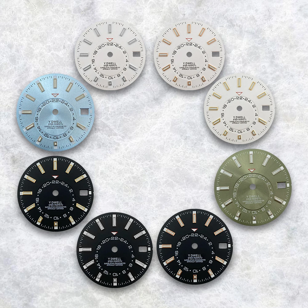 28.5mm S Logo Dial Suitable For NH35/NH36 Japanese Automatic Movement Green Luminous Watch Modification Accessories
28.5mm S Logo Dial Suitable For NH35/NH36 Japanese Automatic Movement Green Luminous Watch Modification Accessories
