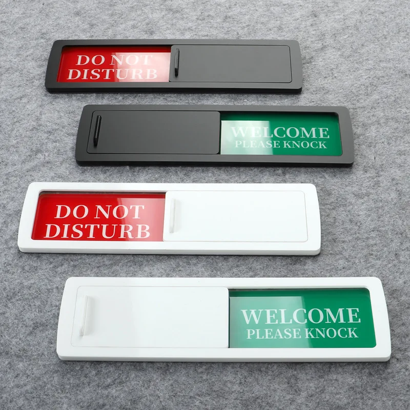 Magnetic Sliding Status Sign for Office, Do Not Disturb Indicator, Conference Room Door Privacy Label
Magnetic Sliding Status Sign for Office, Do Not Disturb Indicator, Conference Room Door Privacy Label