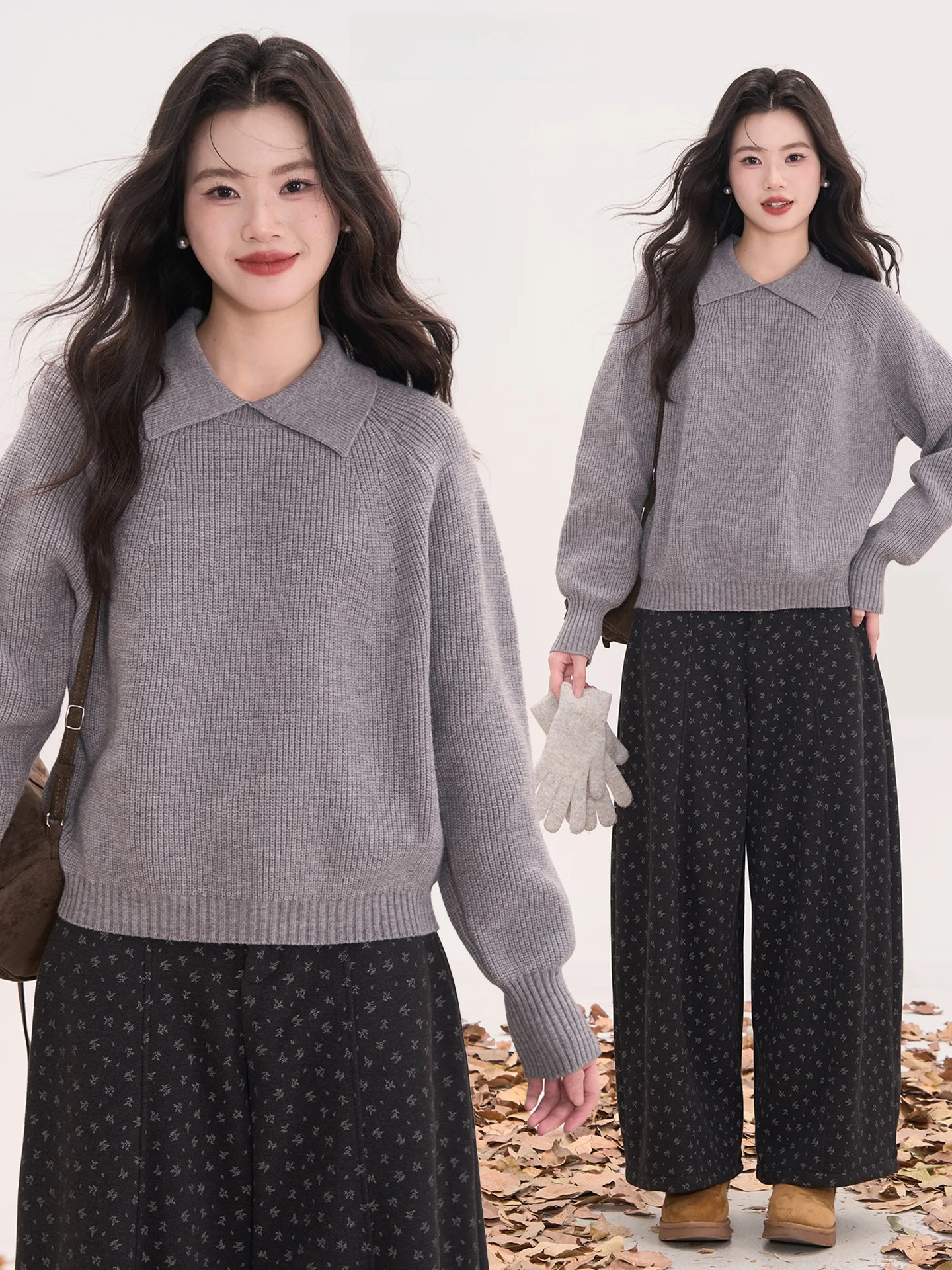 Korean Sle Knitted Sweater Women's Autumn Winter Base Layer Top Loose Fit Long Sve Casual Sle Warmth Guaranteed
Korean Sle Knitted Sweater Women's Autumn Winter Base Layer Top Loose Fit Long Sve Casual Sle Warmth Guaranteed