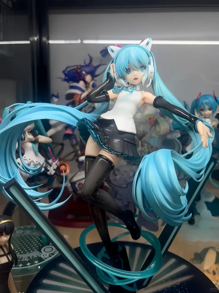 Anime Figure Hatsune Miku Model Cat Ear Headphones Ver Miku Desktop Decoration Customized Collection Adult Gifts Toys Genuine
Anime Figure Hatsune Miku Model Cat Ear Headphones Ver Miku Desktop Decoration Customized Collection Adult Gifts Toys Genuine