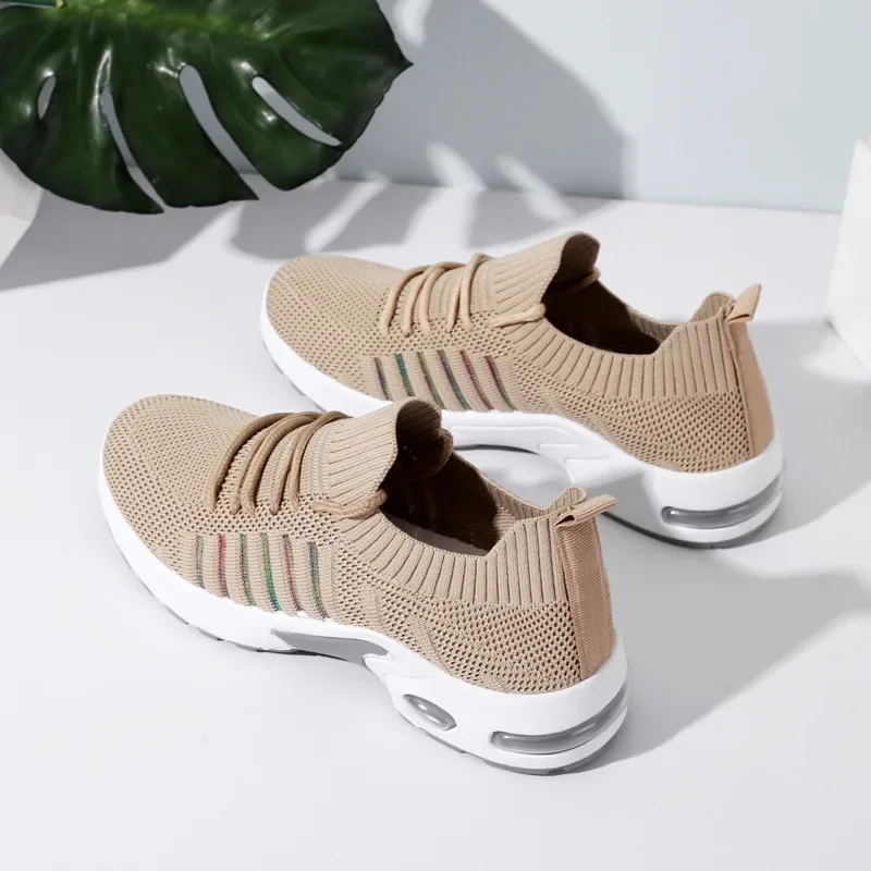 2025 New Spring Fashion Sneakers for Woman Stretch Fabric Breathable Lace-up Comfortable Soft Bottom Tenis De Mujer Women Shoes
2025 New Spring Fashion Sneakers for Woman Stretch Fabric Breathable Lace-up Comfortable Soft Bottom Tenis De Mujer Women Shoes